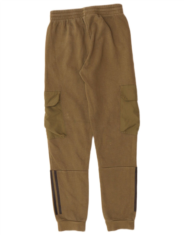 ADIDAS Pantalon de Survêtement Cargo Garçon Joggers 11-12 ans Kaki Coton