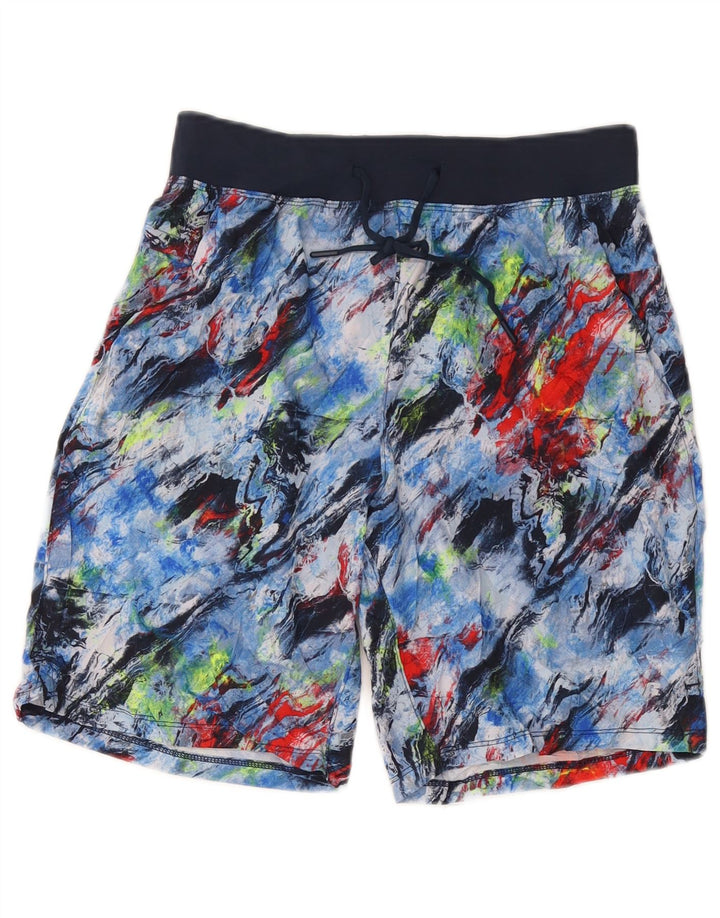 Russell Athletic Short de sport homme bleu marine moyen Tie Dye