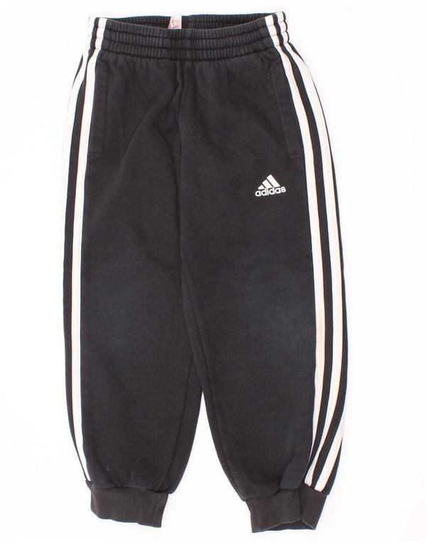 Adidas Pantalon de survêtement garçon Joggers 5-6 ans Noir Coton