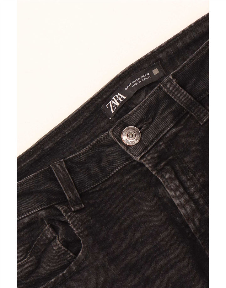 Zara Jean Slim Femme EU 40 Moyen W30 L27 Noir