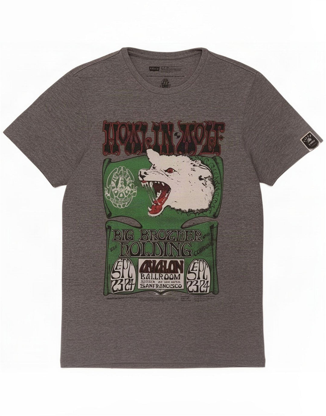 Levi's T-shirt slim fit graphique pour homme Petit gris