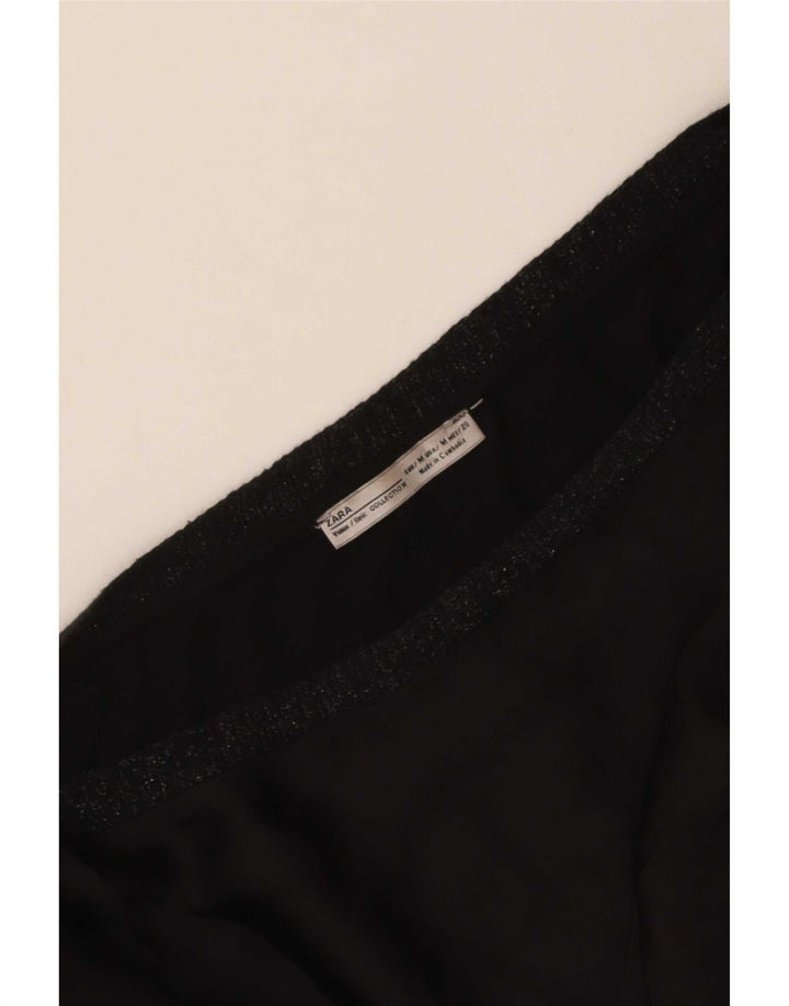 Zara Chemisier surdimensionné pour femme UK 44 Noir moyen