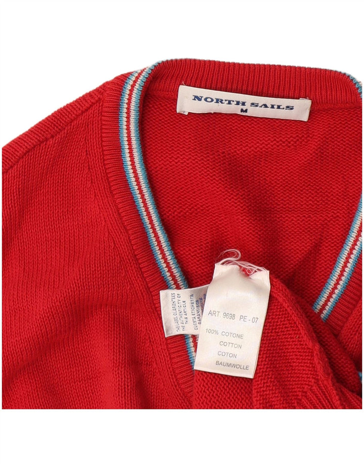 North Sails Débardeur Gilet Homme Rouge Moyen Coton