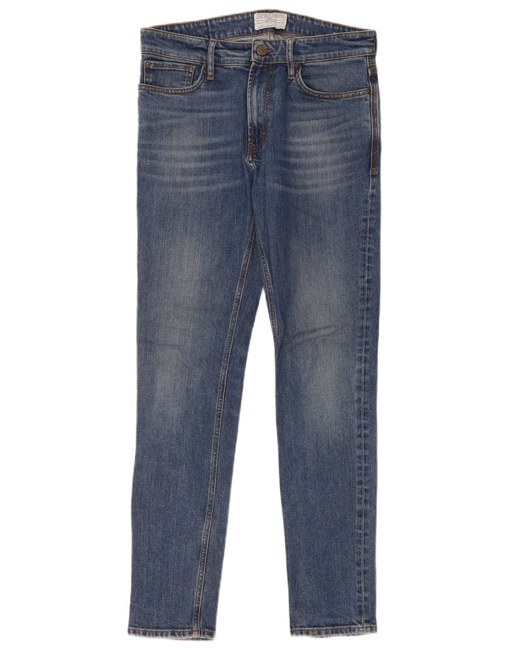 Fat Face Jean Slim Femme W32 L32 Bleu Coton