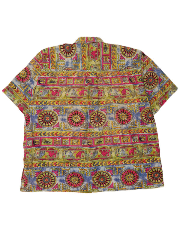 Avanti Mens Abstract Pattern Shirt Size 41/42 Large Multicoloured