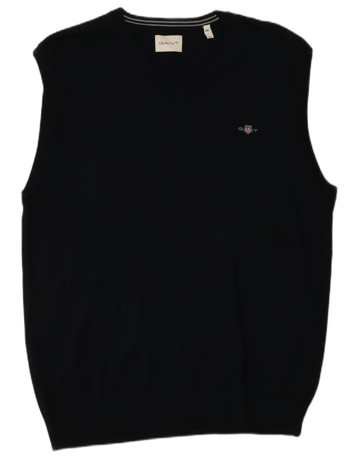 Gant Débardeur Gilet Homme 2XL Bleu Marine