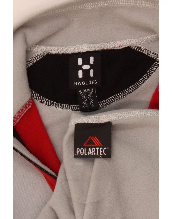 Haglöfs Haut de survêtement Polartec pour femme UK 12 Gris moyen