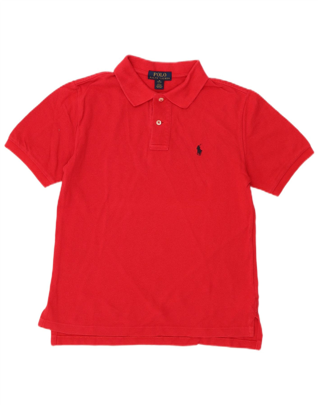 Polo RALPH LAUREN 10-11 ans Coton Rouge Moyen