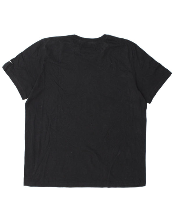 NIKE T-shirt graphique New Orleans Saints pour homme XL Noir Coton