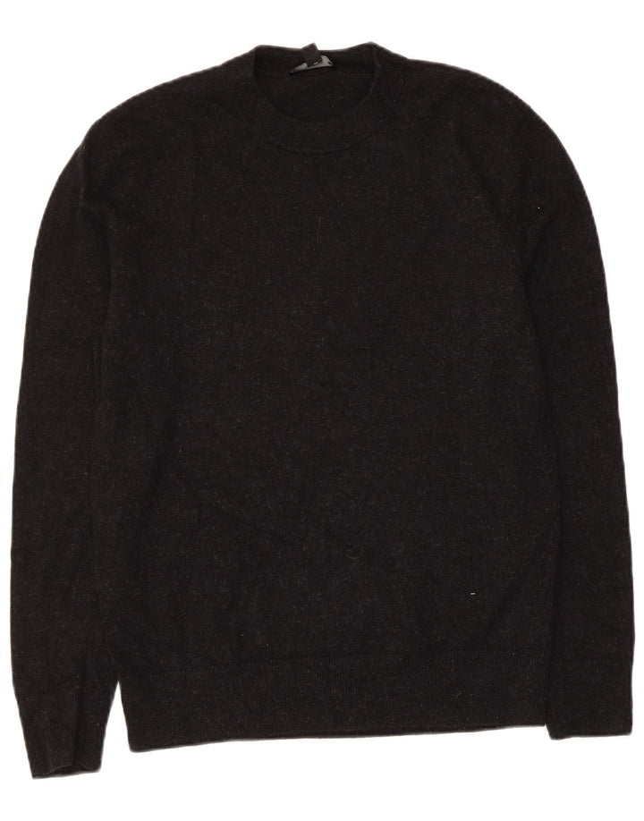 Cos Pull à col rond pour femme UK 10 Petite laine noire