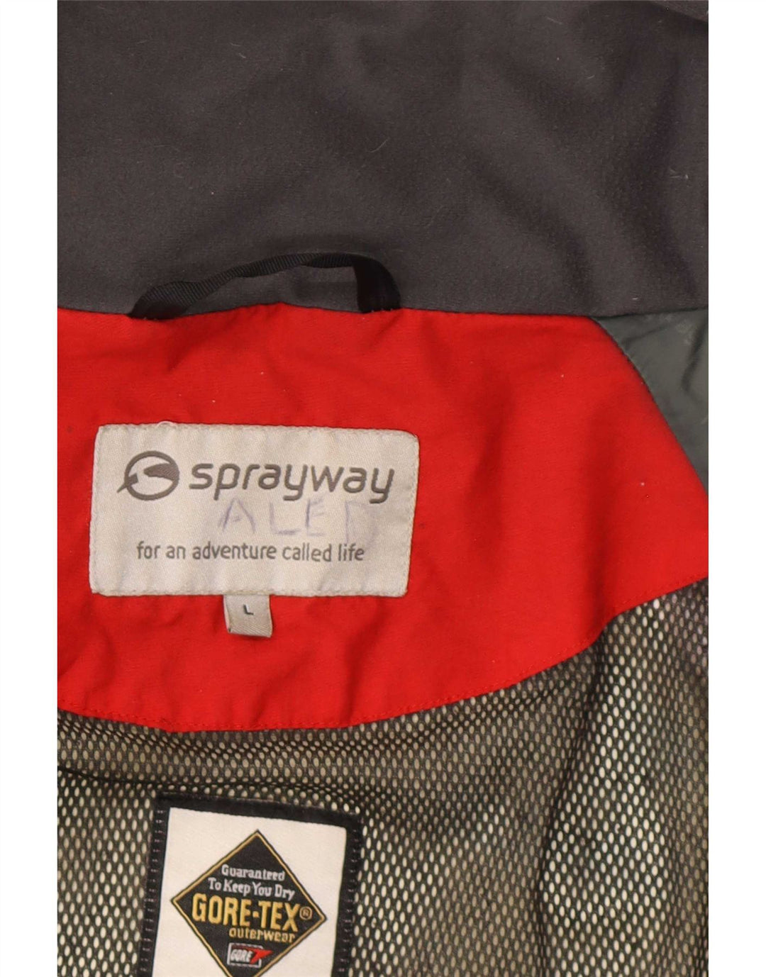 Sprayway Veste de pluie Gore-Tex pour homme UK 40 Large Vert Colorblock Polyamide