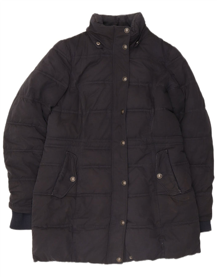 Fat Face Veste matelassée pour femme UK 42 Medium Noir Polyester