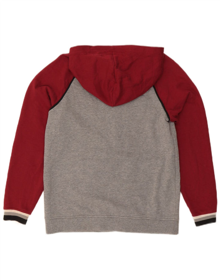 Vans Veste de survêtement à capuche pour homme Petit rouge en coton color block
