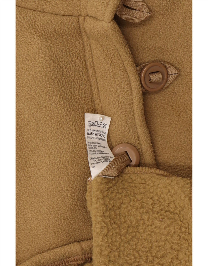 Marks & Spencer Veste polaire pour femme UK 20 2XL Marron Polyester