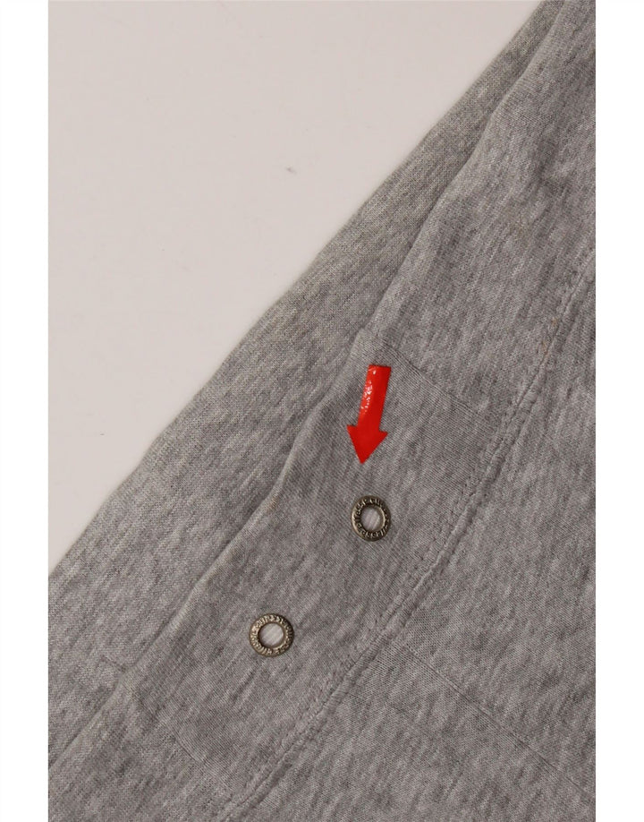 Ellesse Leggings Femme UK 16 Large Gris Coton