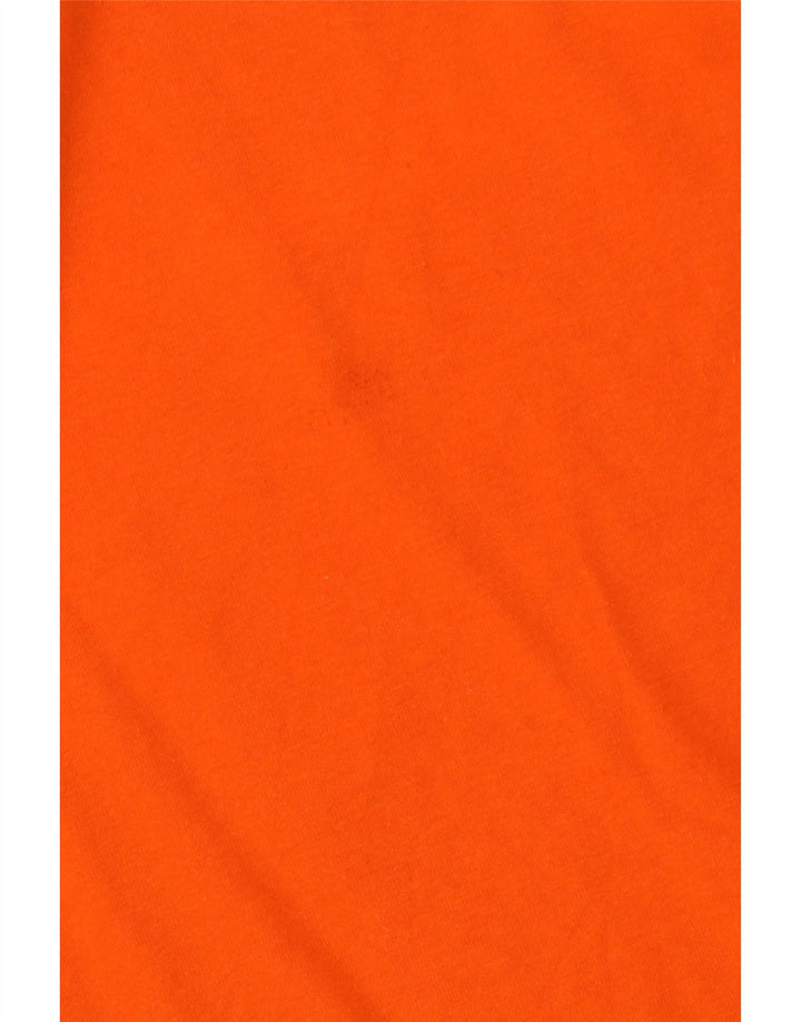 Champion T-Shirt Graphique Homme Orange Moyen Colorblock Coton