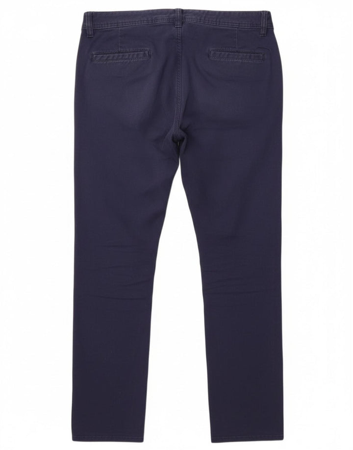 Wrangler Pantalon Chino Slim Homme W34 L30 Bleu Marine