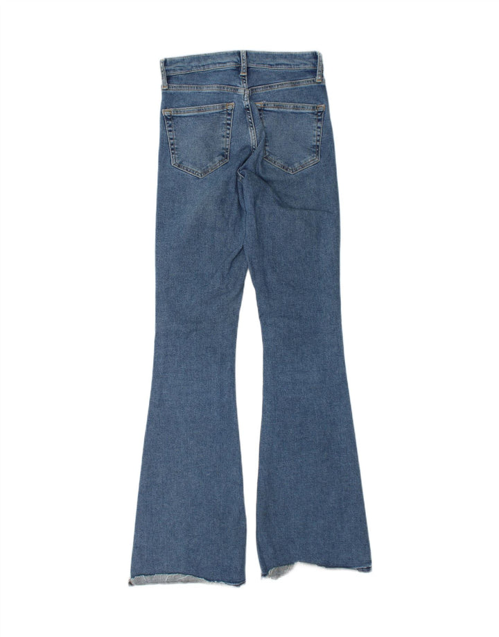 TOPSHOP Womens Flared Jeans  W26 L32 Blue Cotton Vintage Topshop and Second-Hand Topshop from Messina Hembry 