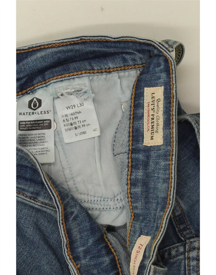 Levi's Jean Bootcut Taille Haute 725 Femme W29 L30 Bleu