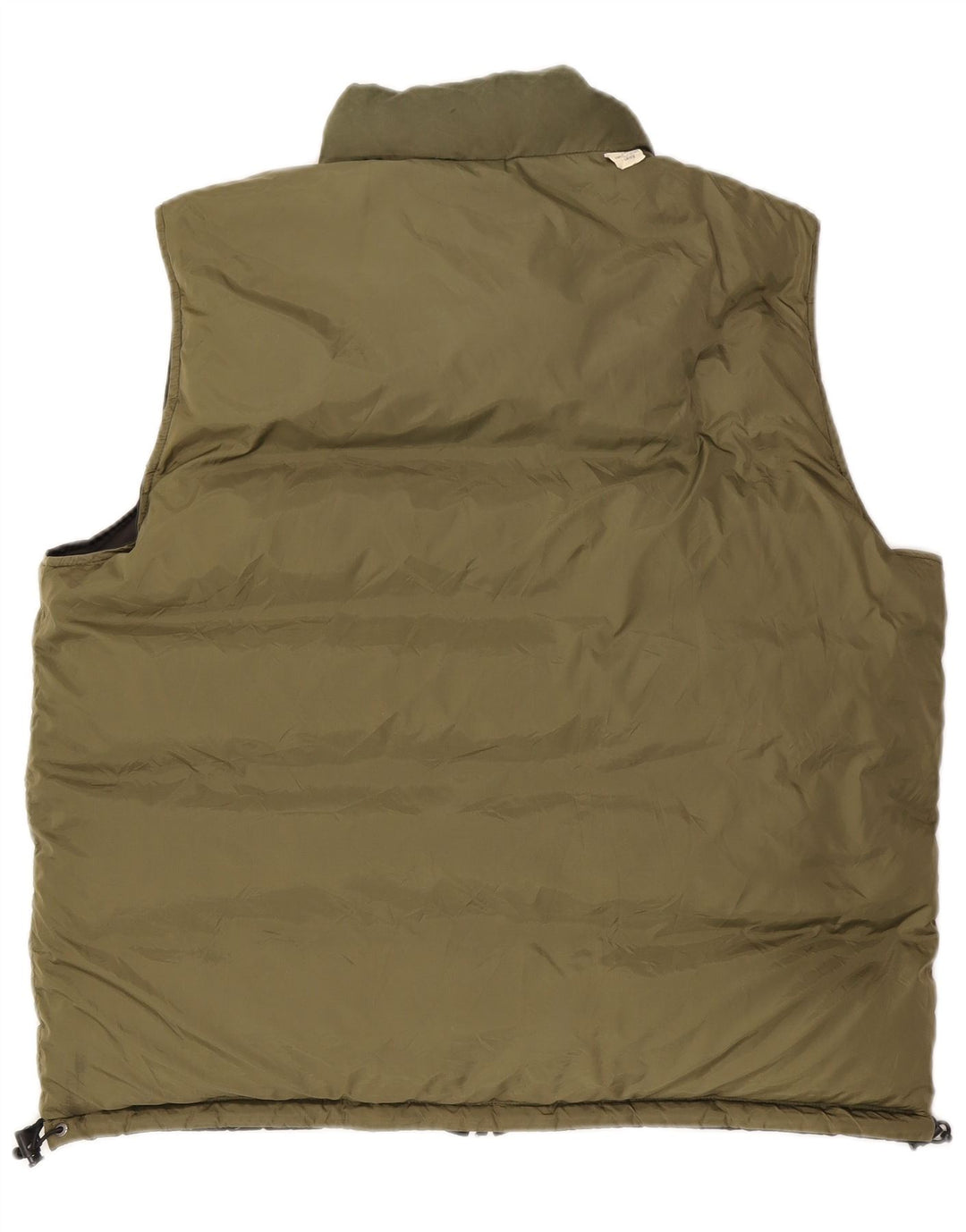 TIMBERLAND Gilet matelassé réversible pour homme UK 44 2XL Kaki Colourblock Nylon