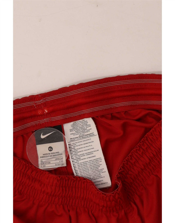 Nike Short de sport graphique pour homme XL Rouge Polyester