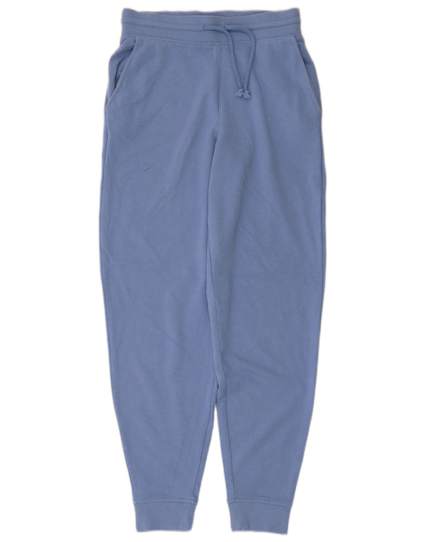 Marks & Spencer Pantalon de survêtement pour femme Joggers UK 10 Small Bleu Coton