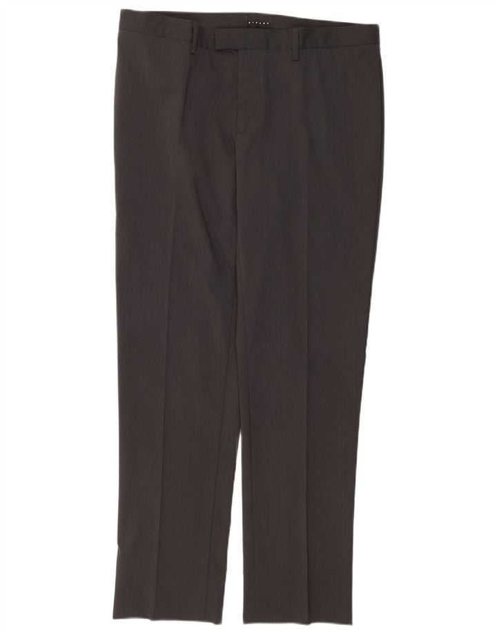 Sisley Costume 2 pièces 2 boutons pour homme IT 52 XL W36 L32 Gris Polyester