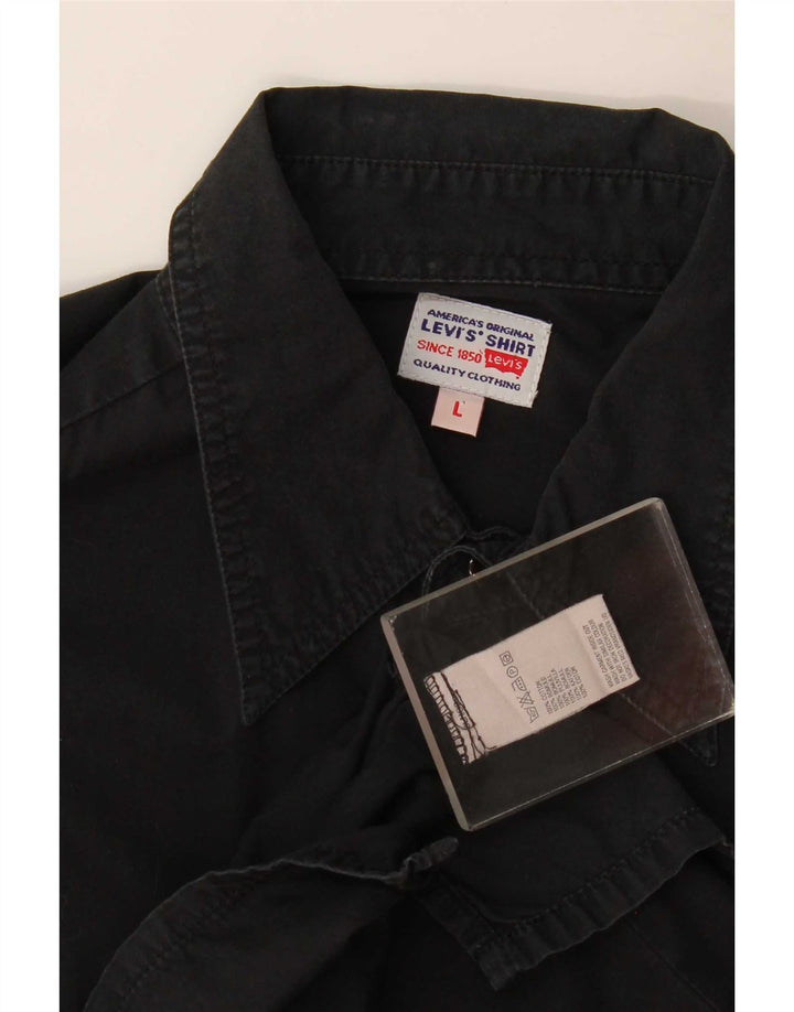 Levi's Chemise Homme Large Noir Coton
