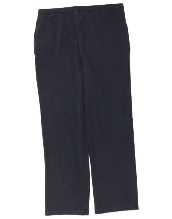 Marks & Spencer Pantalon de survêtement pour femme UK 44 Bleu marine moyen Coton