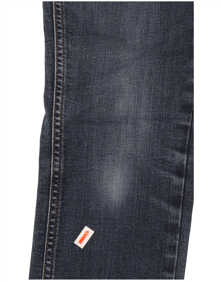 TOMMY HILFIGER Jean Skinny Taille Mi-Haute Femme W29 L32 Bleu Coton