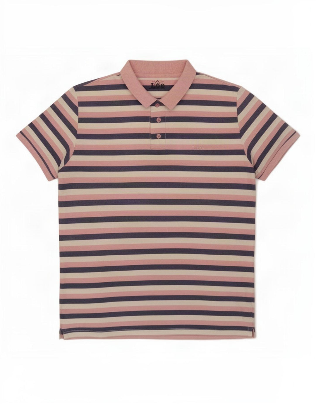 Lee Polo Regular Homme XL Coton Rayé Multicolore