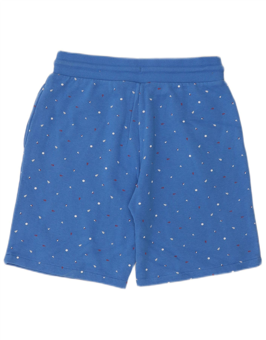 Fila Short de Sport Homme Bleu Moyen Coton à Pois