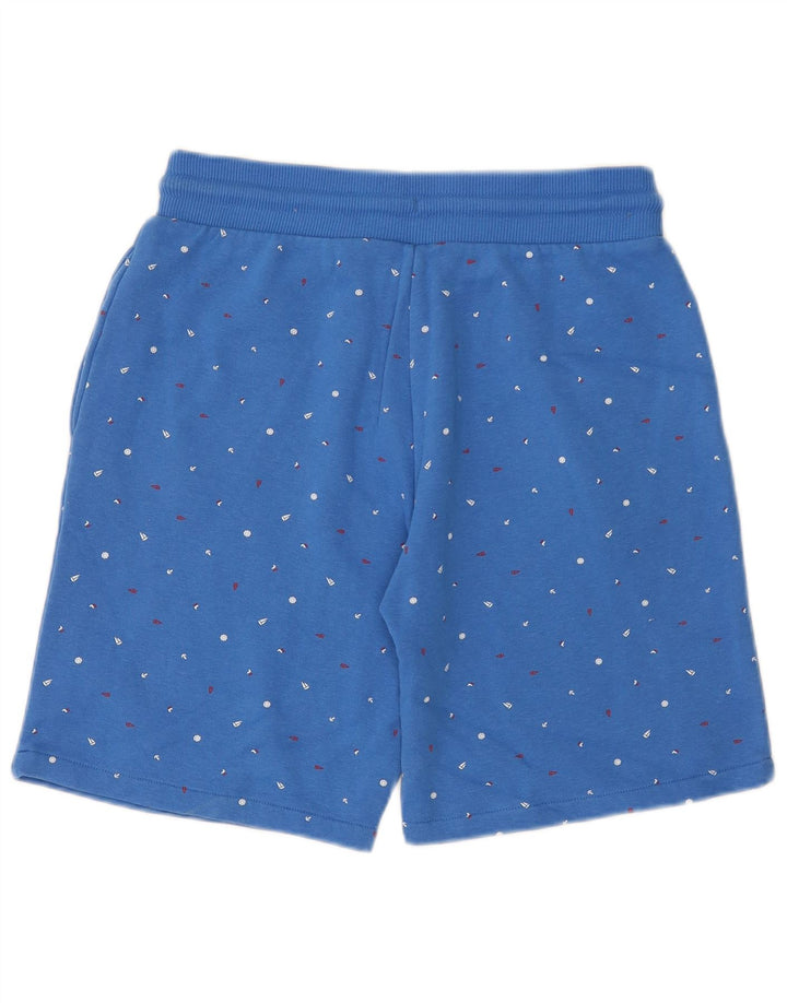 Fila Short de Sport Homme Bleu Moyen Coton à Pois