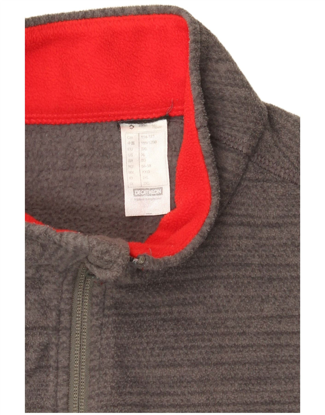 Decathlon Veste Polaire Homme UK 42 XL Gris