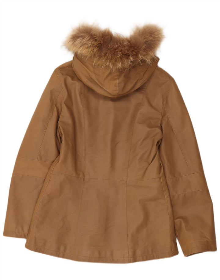 Conbipel Veste coupe-vent à capuche Free Heron pour femme IT 44 Beige moyen
