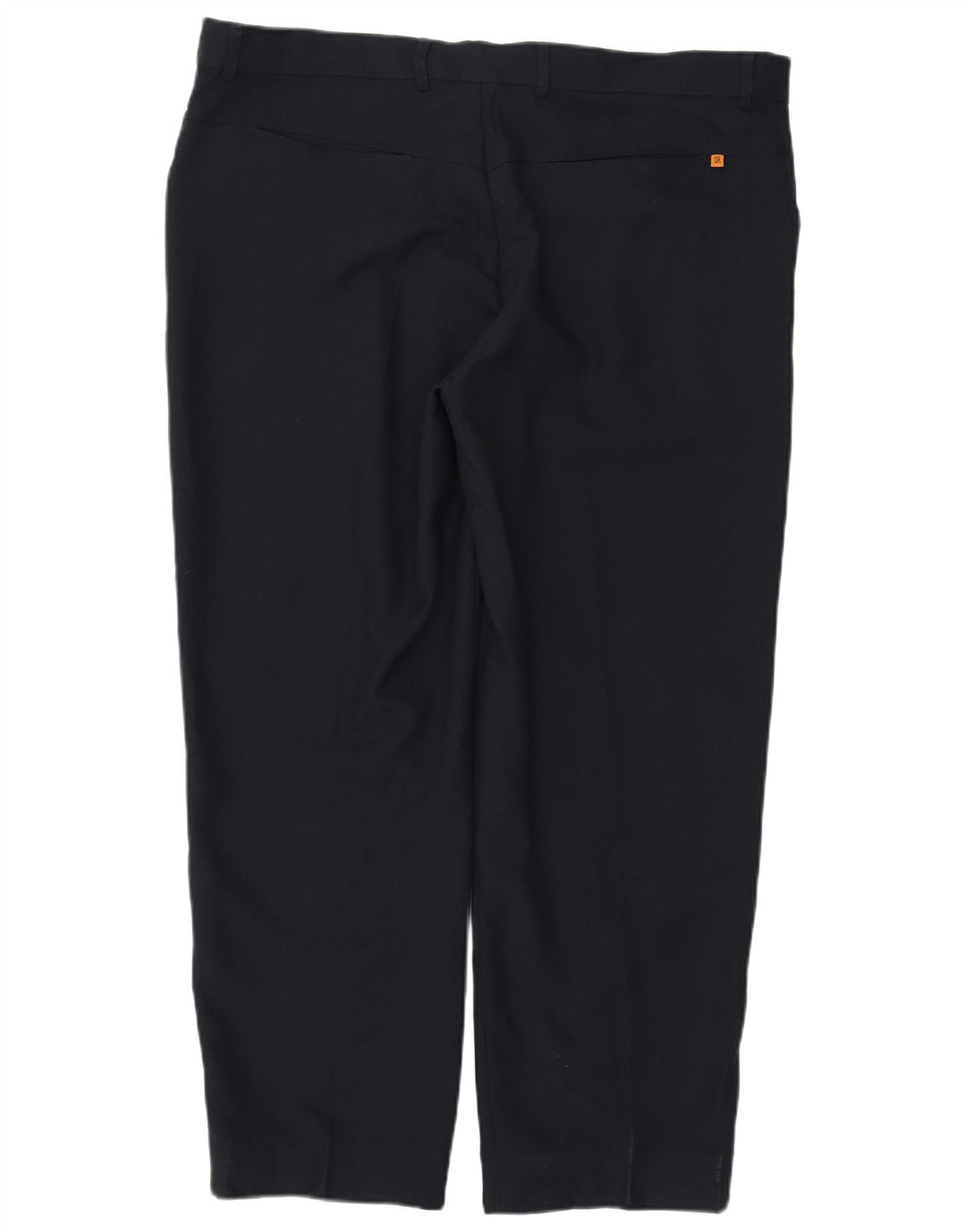 Farah Pantalon décontracté droit pour homme W42 L31 Bleu marine Polyester