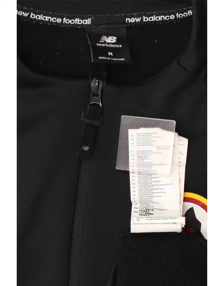 New Balance Veste de Survêtement Homme Noir Moyen Polyester