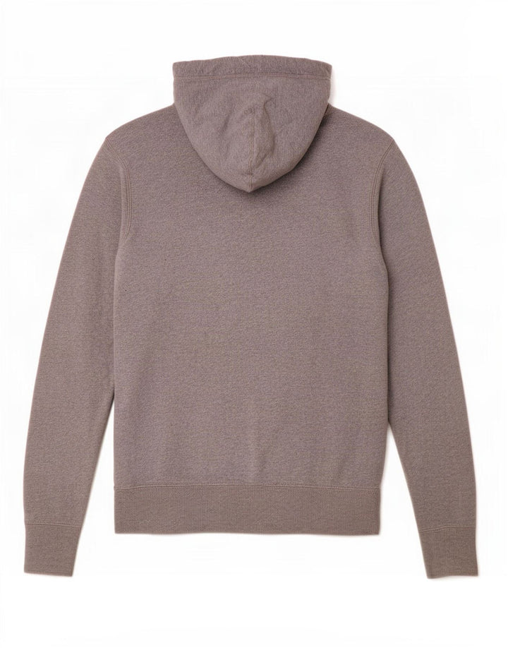 Tommy Hilfiger Pull à Capuche Zippé Homme Gris Moyen