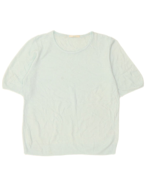 Marks & Spencer Pull col bateau pour femme UK 16 Large Bleu