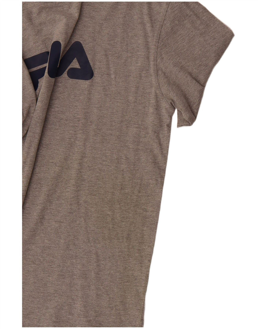 FILA Mens Graphic T-Shirt Top Medium Grey Cotton