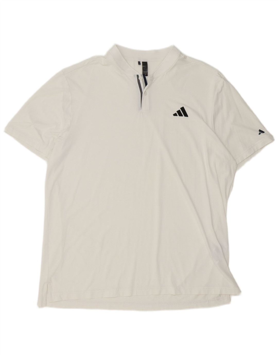 Adidas Polo Homme XL Blanc Polyester