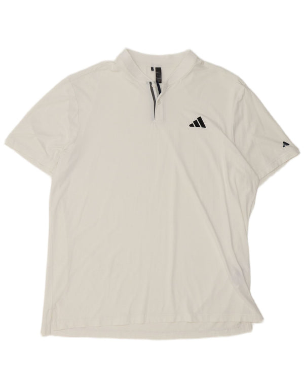 Adidas Polo Homme XL Blanc Polyester