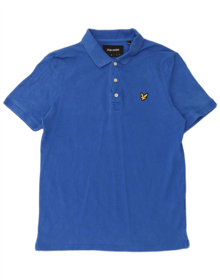 LYLE & SCOTT Polo Homme Bleu Moyen Coton