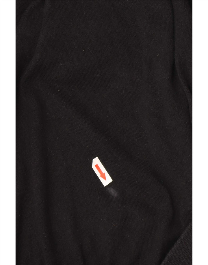 Gap Pull à col rond pour homme Petit coton noir