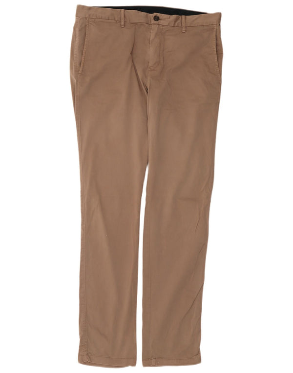 Tommy Hilfiger Pantalon Chino Slim Homme W36 L34 Coton Beige
