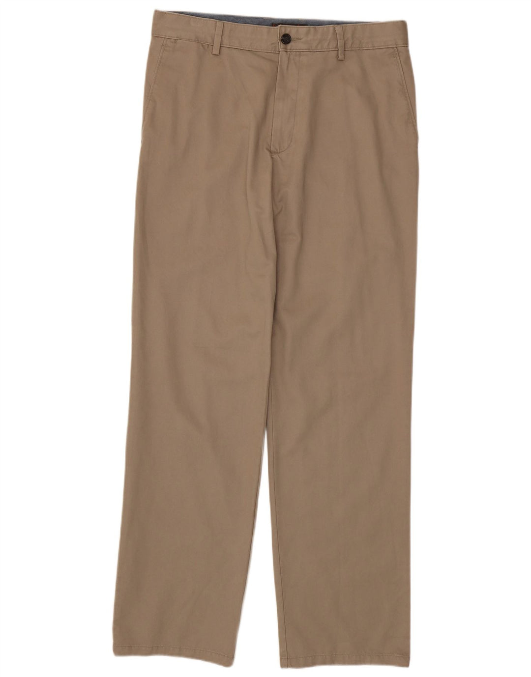 DOCKERS Pantalon Chino Droit Homme W34 L34 Beige Coton