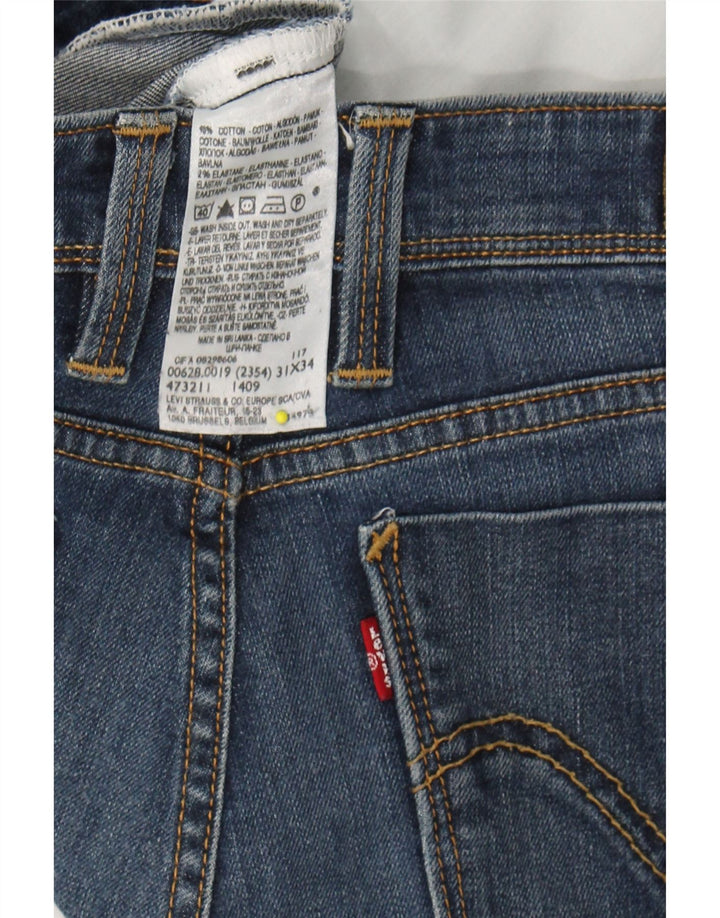 LEVI'S Womens 528 Slim Jeans W31 L34 Blue Cotton Vintage Levi's and Second-Hand Levi's from Messina Hembry 