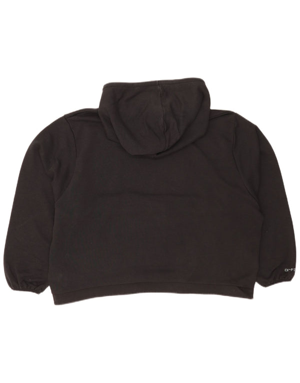 Nike Sweat à capuche graphique coupe décontractée pour femme UK 14 Large Noir Sports