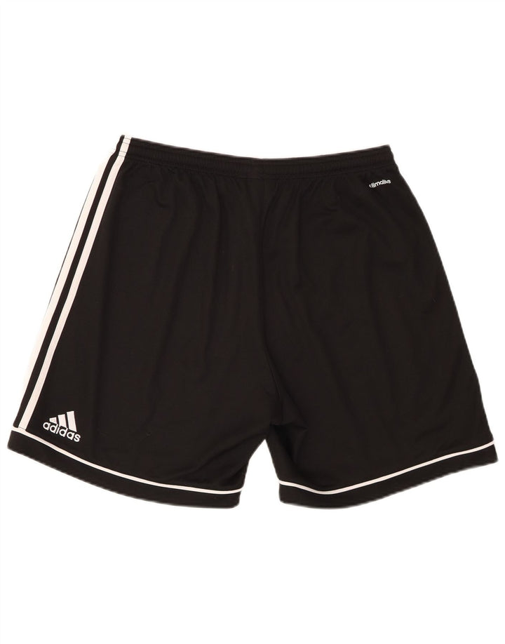 Adidas Short de sport Climalite pour homme, grand, noir, polyester