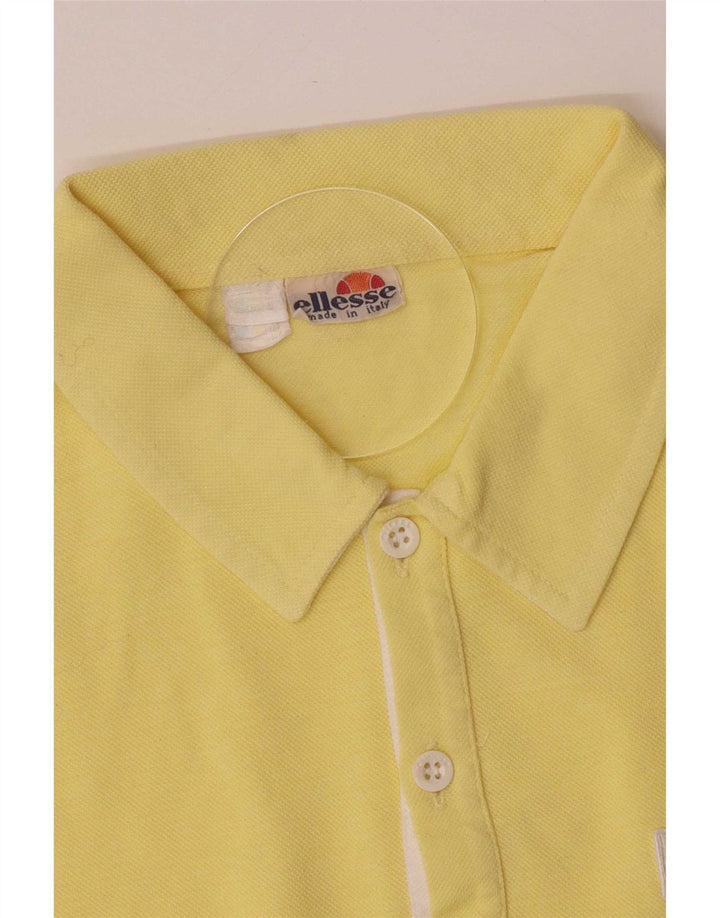 Polo Ellesse IT 48 Homme Jaune Moyen